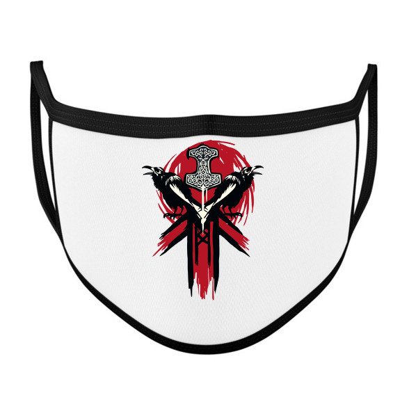 Vikings logo-Szájmaszk