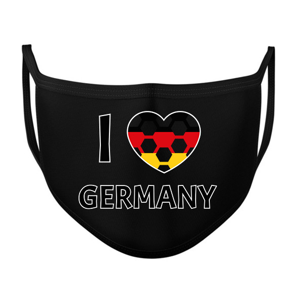 I love Germany-Szájmaszk