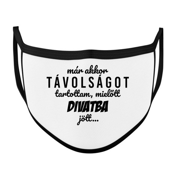 Távolságtartás-Szájmaszk