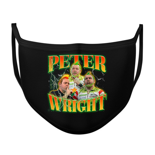 Peter Wright - darts-Szájmaszk