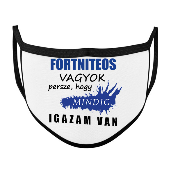 Fortniteos vagyok...-Szájmaszk