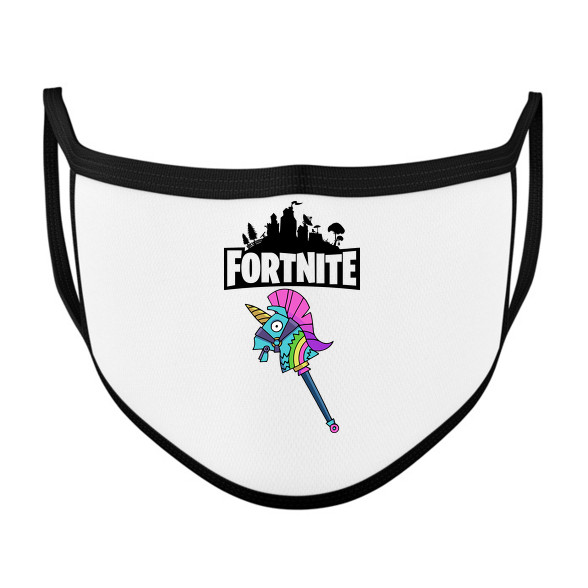 Fortnite Egyszarvú csákány-Szájmaszk