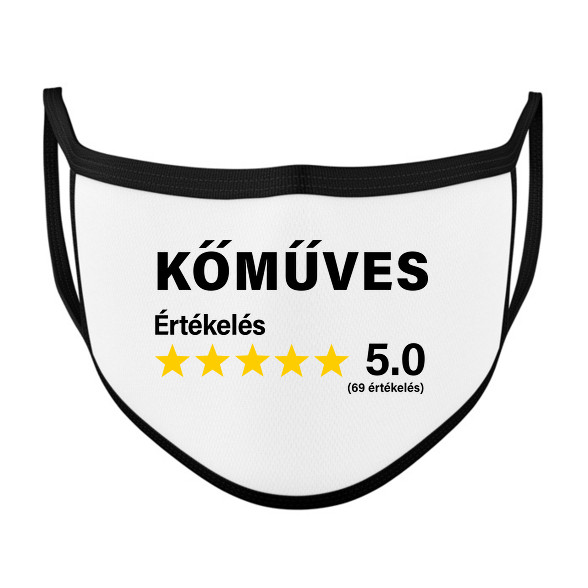 Kőműves Értékelés ***** 5.0 (69 értékelés)-Szájmaszk