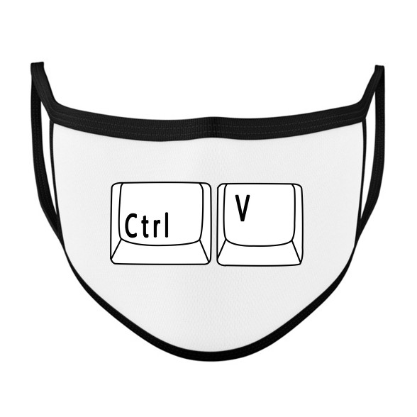 CTRL V-Szájmaszk