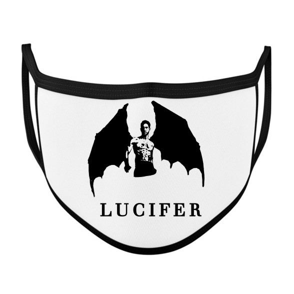 LUCIFER SZÁRNYAKKAL-Szájmaszk