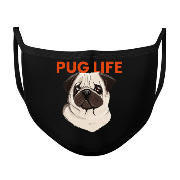 PUG LIFE-Szájmaszk