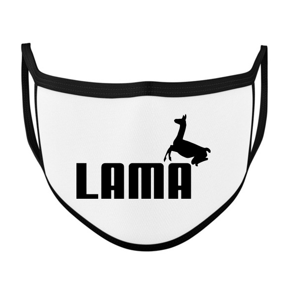 Lama Puma paródia-Szájmaszk