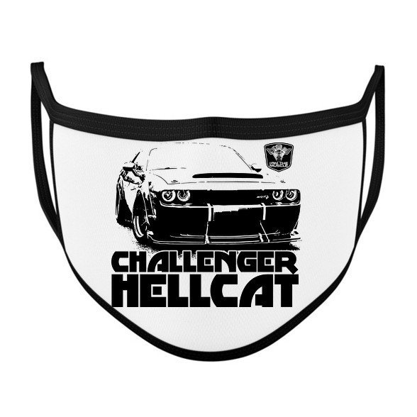 Challenger Hellcat Front-Szájmaszk