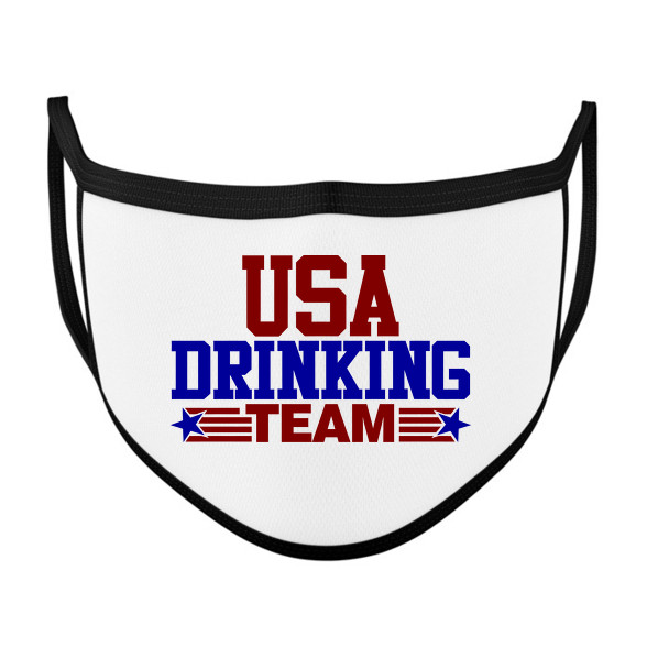 USA drinking team-Szájmaszk