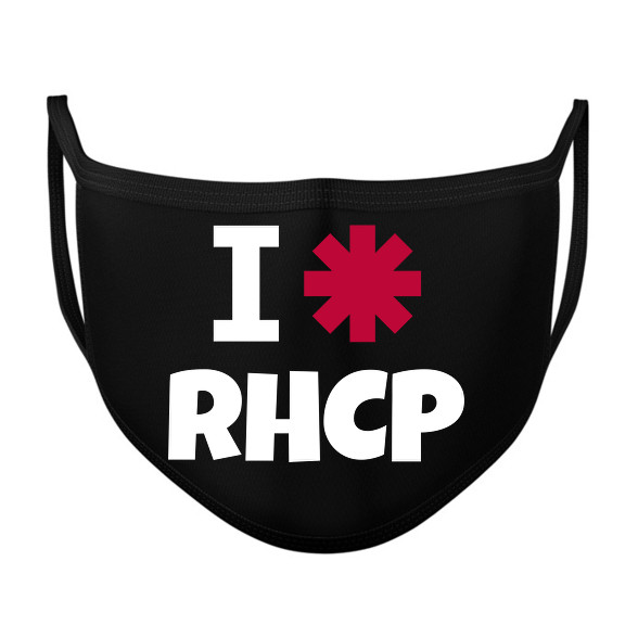 I LOVE RHCP 2-Szájmaszk