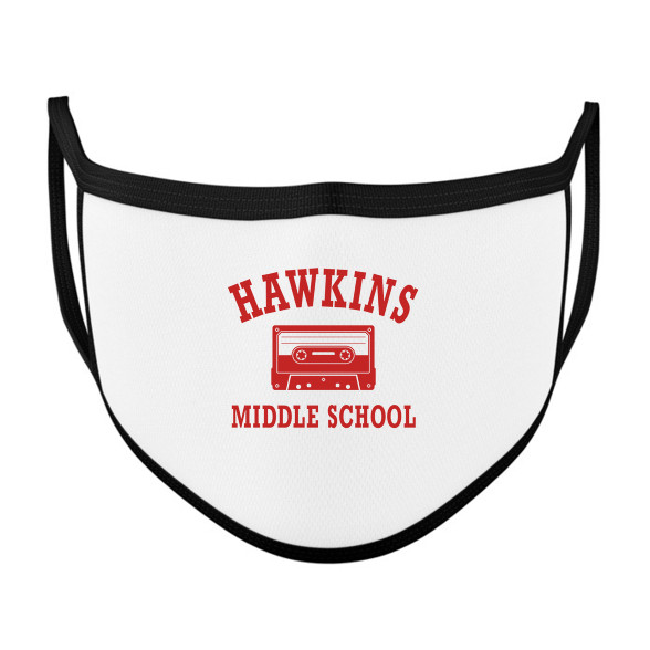 Hawkins Middle School - Piros-Szájmaszk