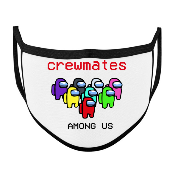 Among us crewmates-Szájmaszk