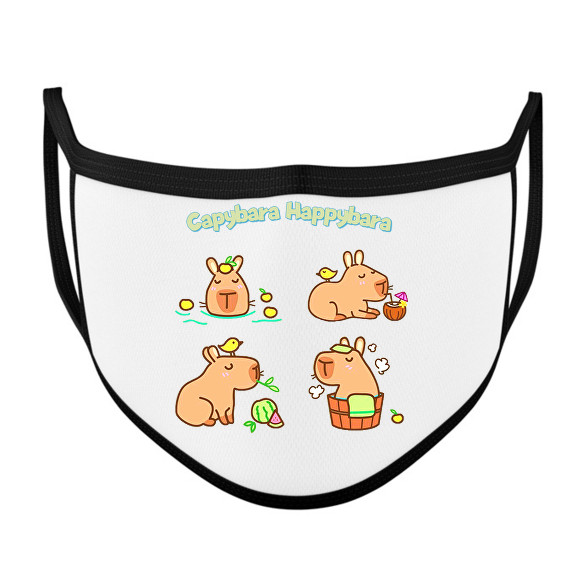 Capybara Happybara-Szájmaszk