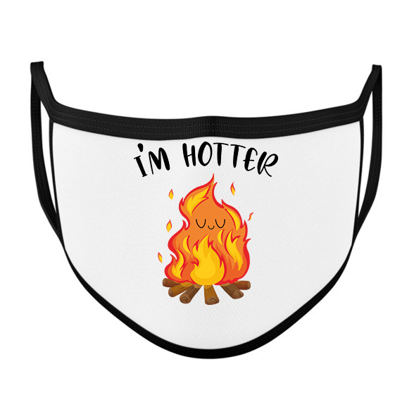 I'm hotter-Szájmaszk