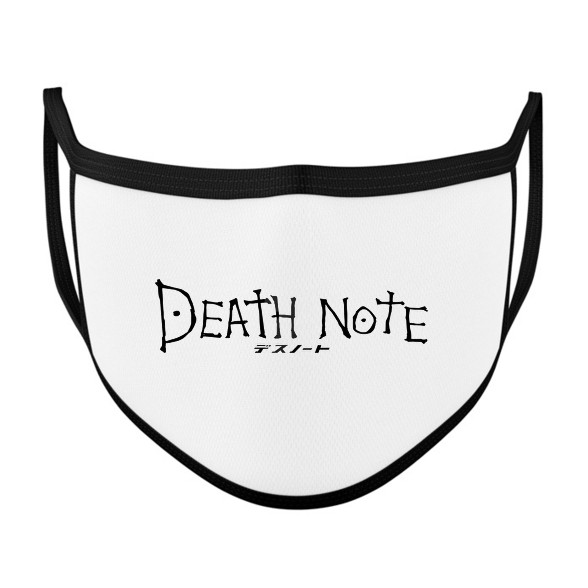 Death note (fekete)-Szájmaszk