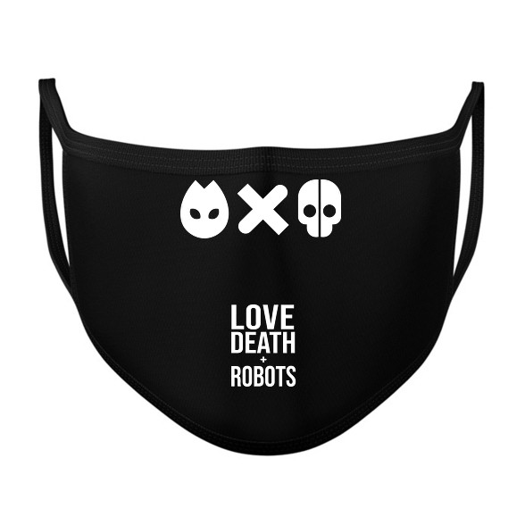 Love Death and Robots logo-Szájmaszk