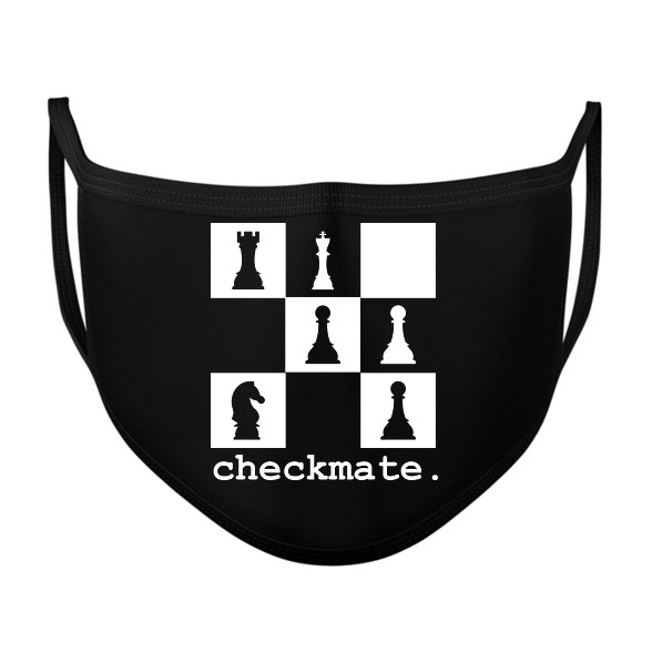 Checkmate.-Szájmaszk