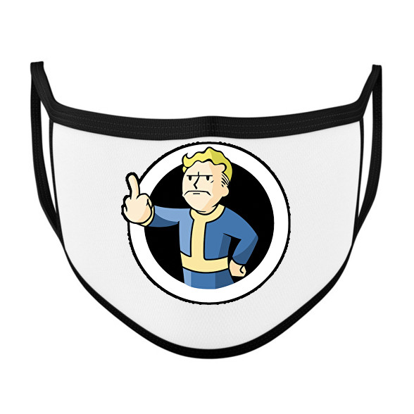 Fallout Vault boy-Szájmaszk