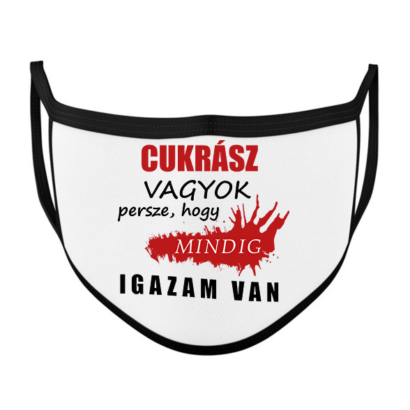 Cukrász vagyok...-Szájmaszk