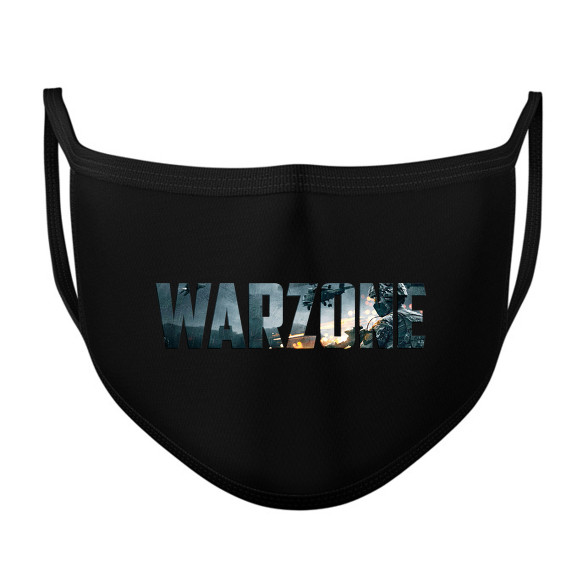 Warzone Logo-Szájmaszk