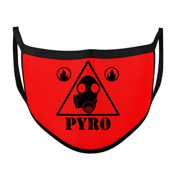 TF 2- Pyro-Szájmaszk