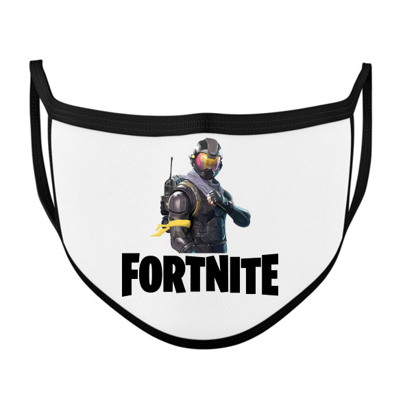 Fortnite #6 /Black/-Szájmaszk