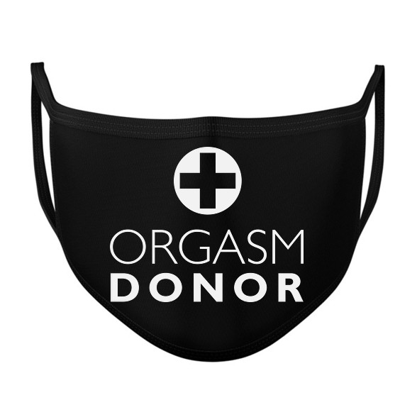 orgasm-donor-white-Szájmaszk