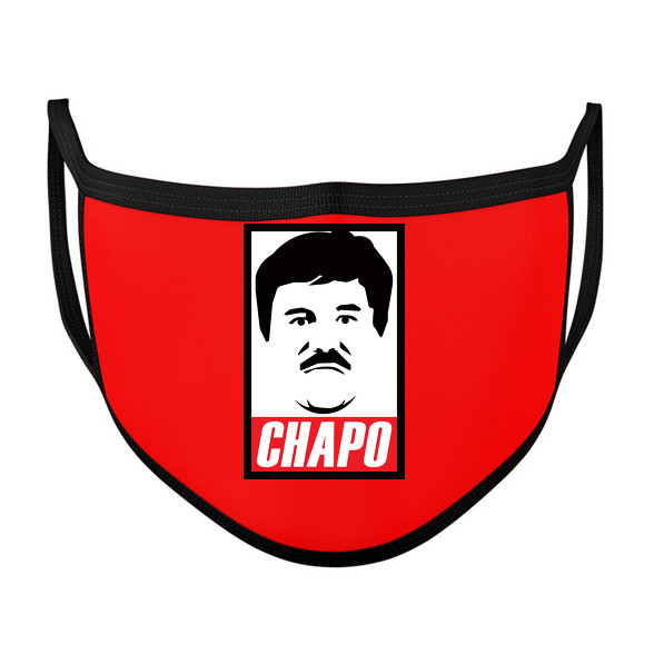 El Chapo-Szájmaszk