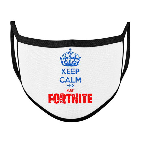 Keep Calm Fortnite-Szájmaszk