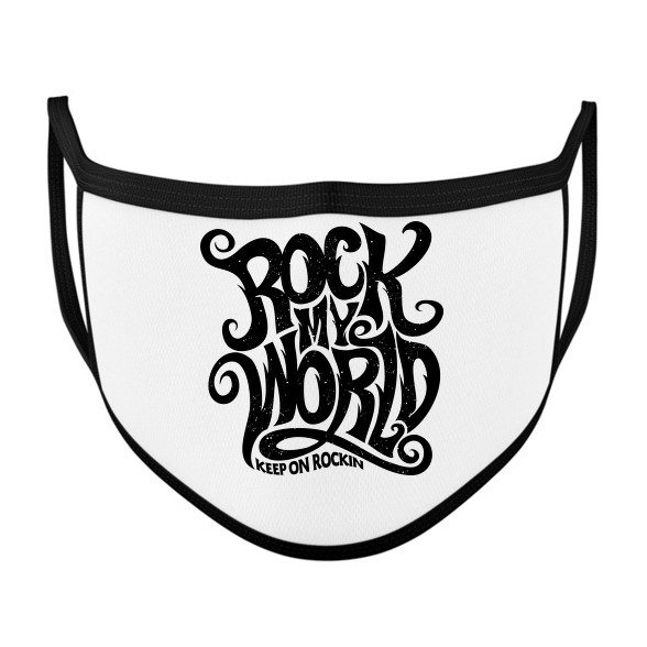 Rock my world-Szájmaszk