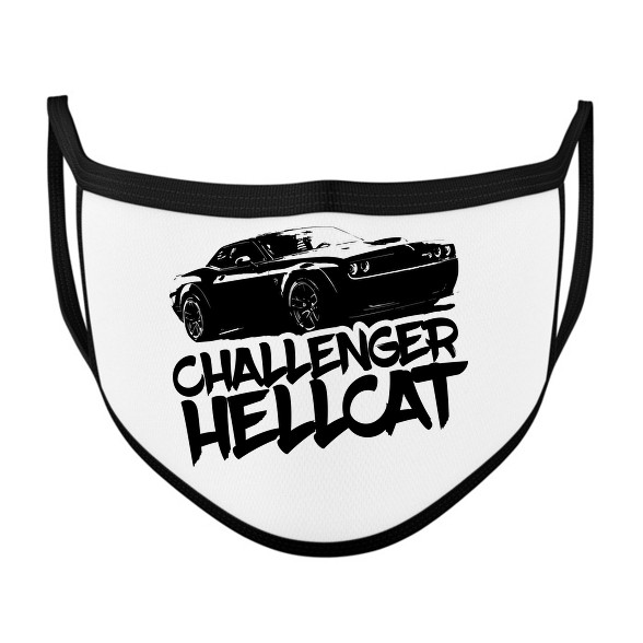 Dodge Challenger Hellcat-Szájmaszk