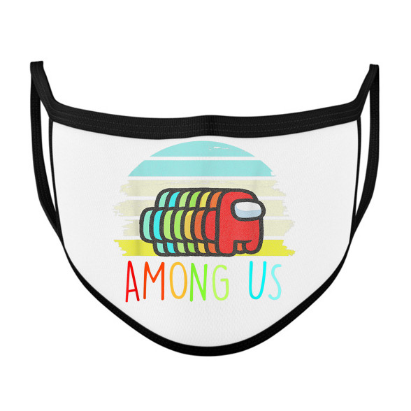 Among Us Retro-Szájmaszk