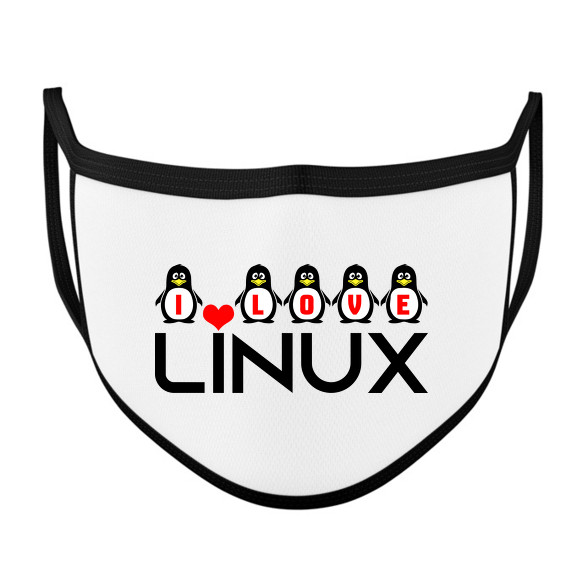 I love linux-Szájmaszk