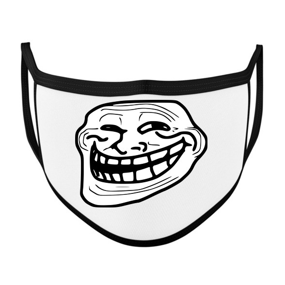 TrollFace-Szájmaszk