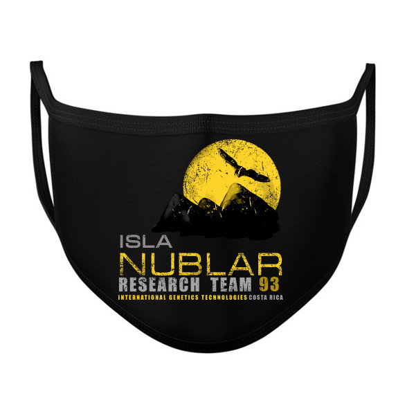 ISLA NUBLAR RESEARCH TEAM-Szájmaszk