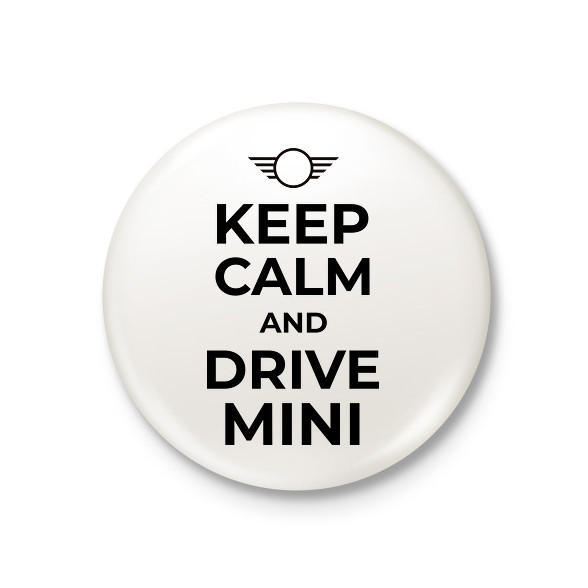 DRIVE MINI-Kitűző, hűtőmágnes