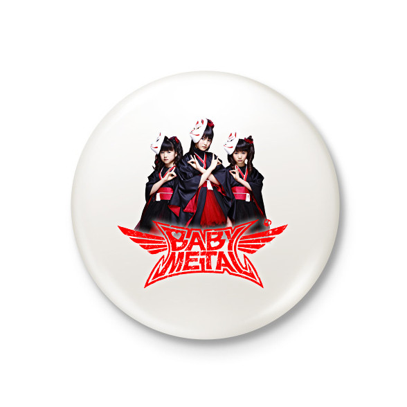 Babymetal J-POP-Kitűző, hűtőmágnes