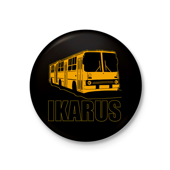 Ikarus-Kitűző, hűtőmágnes