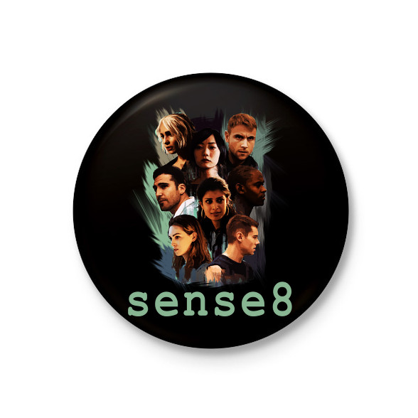 sense8-Kitűző, hűtőmágnes