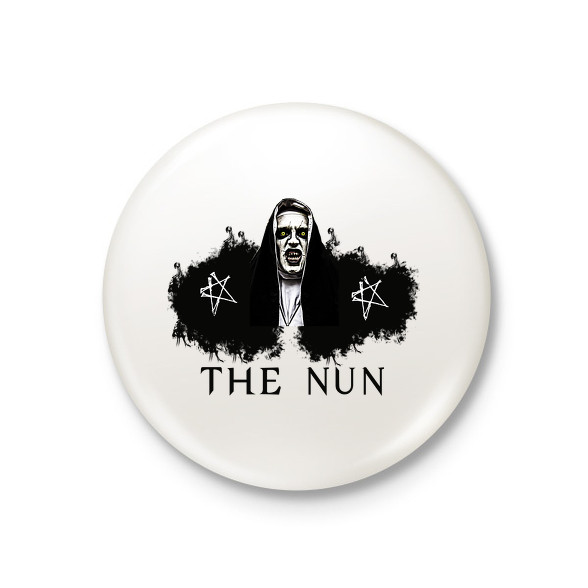 the nun-Kitűző, hűtőmágnes