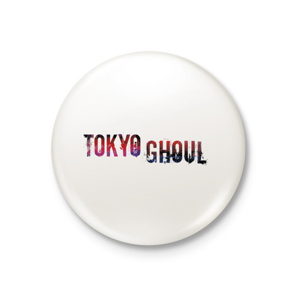 Tokyo Ghoul logo-Kitűző, hűtőmágnes