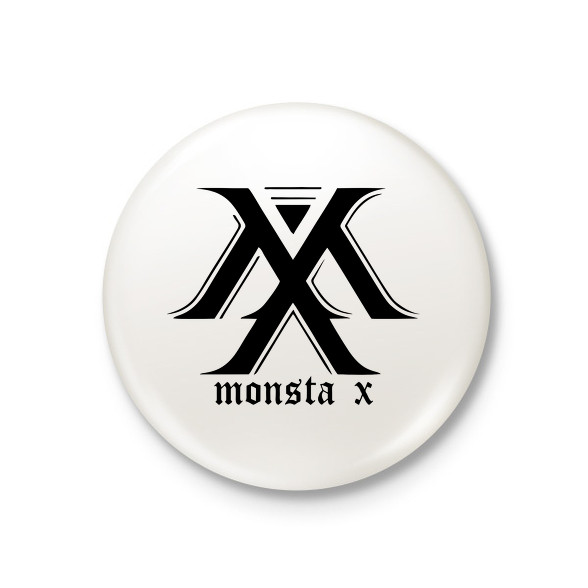 monsta x-Kitűző, hűtőmágnes