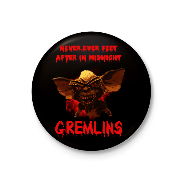 Gremlins-Kitűző, hűtőmágnes