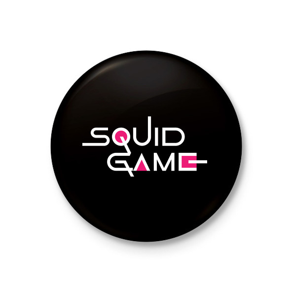 Squid Game - Logo-Kitűző, hűtőmágnes