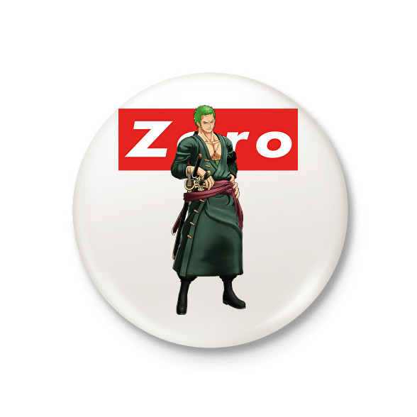 Zoro-Kitűző, hűtőmágnes