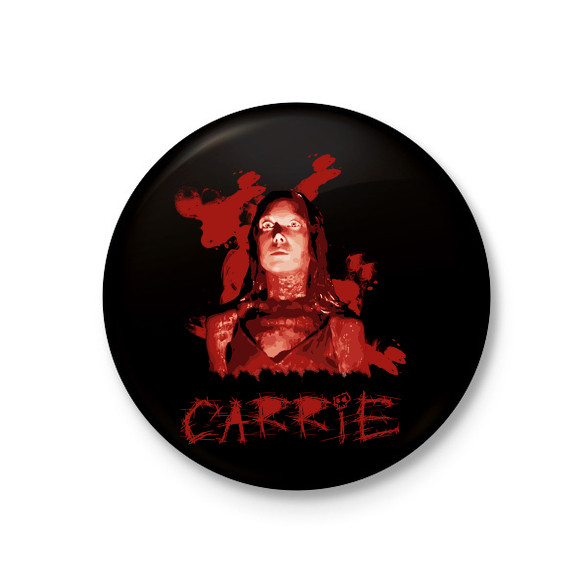 carrie-Kitűző, hűtőmágnes