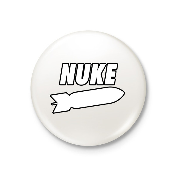 Nuke-Kitűző, hűtőmágnes