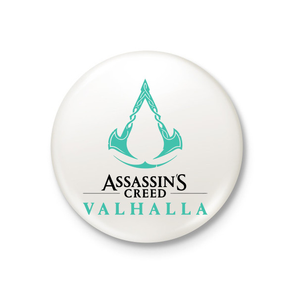 Assassins Creed - Valhalla-Kitűző, hűtőmágnes