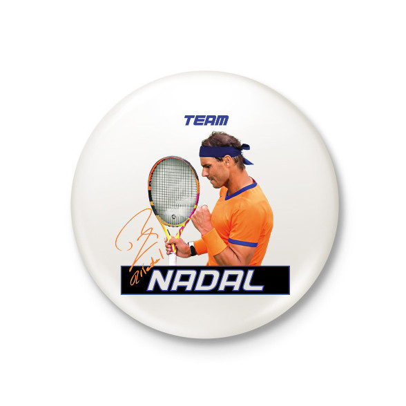 Team Nadal-Kitűző, hűtőmágnes