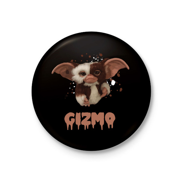 GIZMO-Kitűző, hűtőmágnes